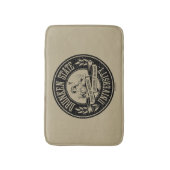 Universität Drunken Staat Badematte (Vorderseite Vertikal)