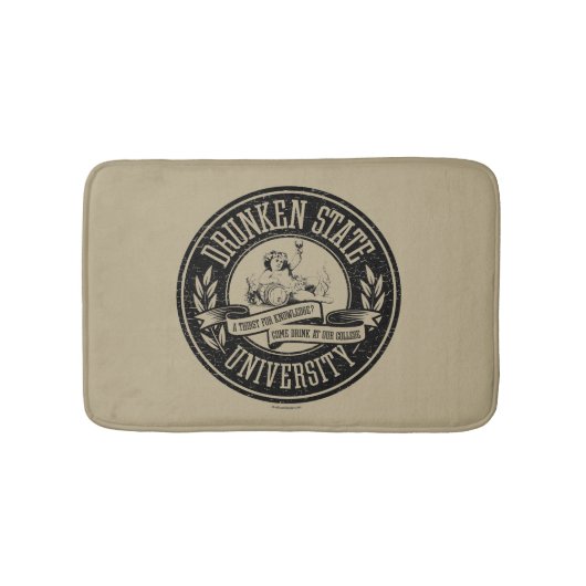 Universität Drunken Staat Badematte (Vorderseite)