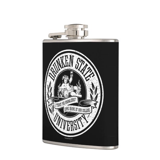 Universität Drunken Staat Flachmann (Links)