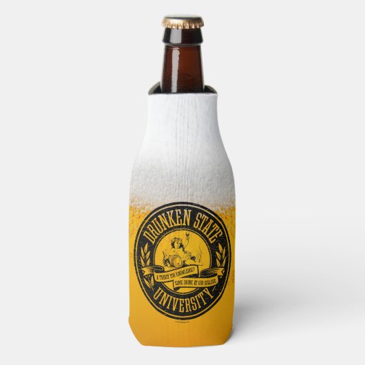 Universität Drunken Staat Flaschenkühler (Flaschenvorderseite)