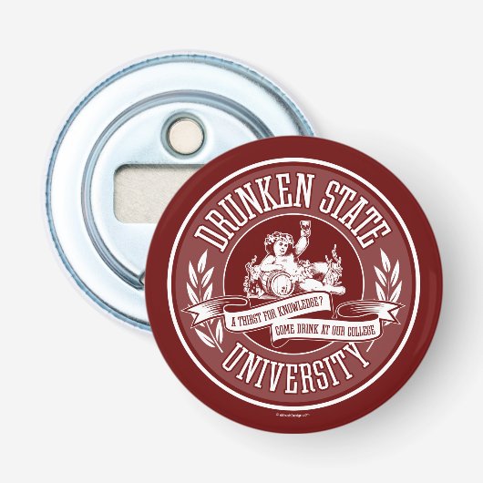 Universität Drunken Staat Flaschenöffner (Vorderseite)