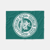 Universität Drunken Staat Fleecedecke (Vorderseite (Horizontal))