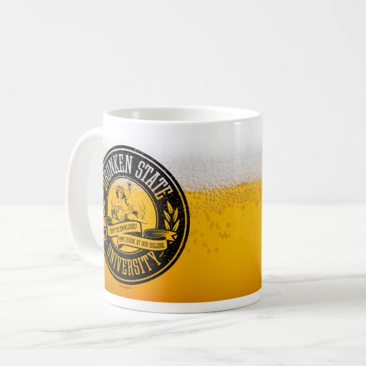 Universität Drunken Staat Kaffeetasse (Vorderseite Links)