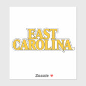 Universität East Carolina | East Carolina Aufkleber (Blatt)