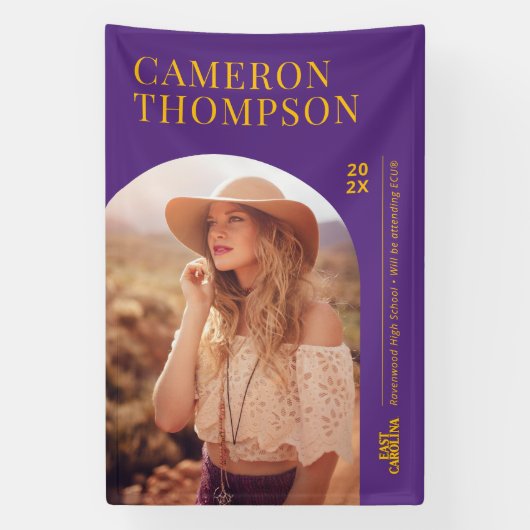 Universität East Carolina | East Carolina Banner (Vertikal)