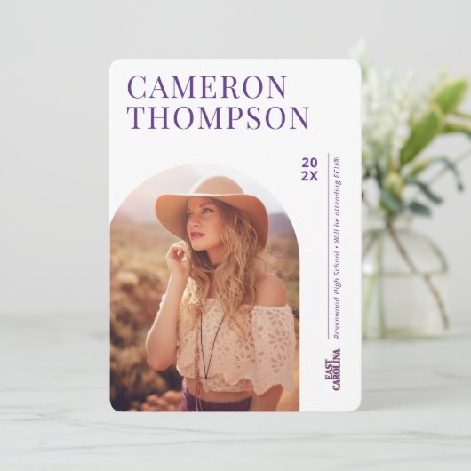 Universität East Carolina | East Carolina Einladung (Stehend Vorderseite)