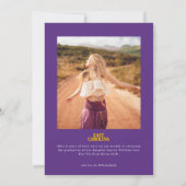 Universität East Carolina | East Carolina Einladung (Rückseite)