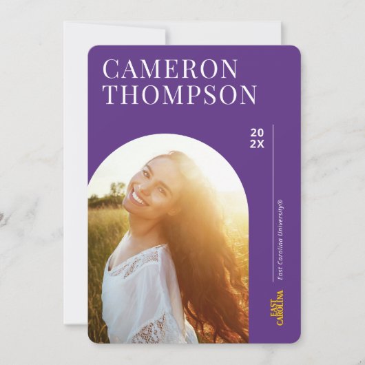 Universität East Carolina | East Carolina Einladung (Vorderseite)