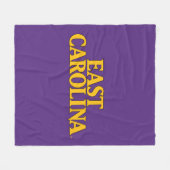 Universität East Carolina | East Carolina Fleecedecke (Vorderseite (Horizontal))