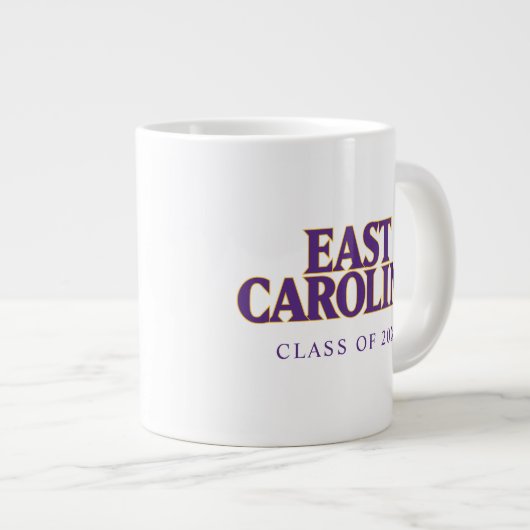 Universität East Carolina | East Carolina Jumbo-Tasse (Vorderseite Rechts)