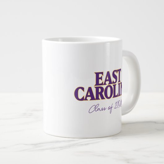 Universität East Carolina | East Carolina Jumbo-Tasse (Vorderseite Rechts)