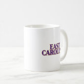 Universität East Carolina | East Carolina Kaffeetasse (VorderseiteRechts)