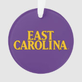 Universität East Carolina | East Carolina Ornament (Vorderseite)