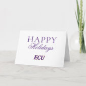 Universität East Carolina | ECU Logo 2 Karte (Vorderseite)