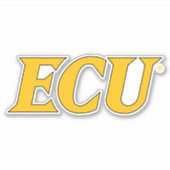 Universität East Carolina | ECU-Logo Aufkleber (Vorderseite)