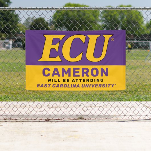 Universität East Carolina | ECU-Logo Banner (Insitu)