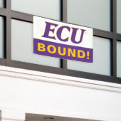 Universität East Carolina | ECU-Logo Banner (Äußeres Gebäude)
