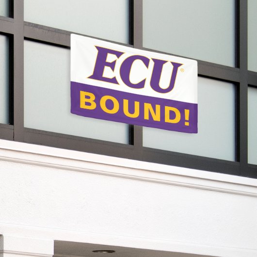Universität East Carolina | ECU-Logo Banner (Äußeres Gebäude)
