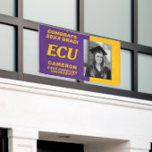 Universität East Carolina | ECU-Logo Banner (Äußeres Gebäude)