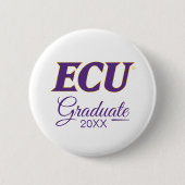 Universität East Carolina | ECU-Logo Button (Vorderseite)