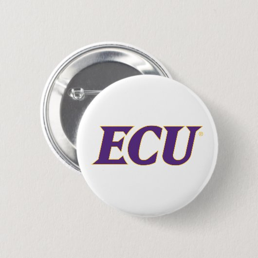 Universität East Carolina | ECU-Logo Button (Vorne & Hinten)