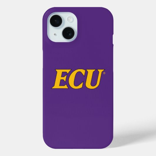 Universität East Carolina | ECU-Logo Case-Mate iPhone Hülle (Rückseite)