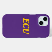 Universität East Carolina | ECU-Logo Case-Mate iPhone Hülle (Rückseite (Horizontal))