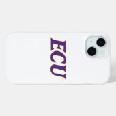 Universität East Carolina | ECU-Logo Case-Mate iPhone Hülle (Rückseite (Horizontal))