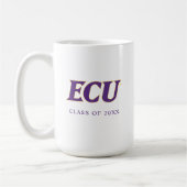 Universität East Carolina | ECU-Logo Kaffeetasse (Links)