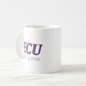 Universität East Carolina | ECU-Logo Kaffeetasse (Vorderseite Links)