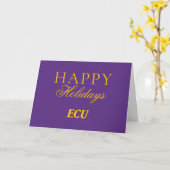 Universität East Carolina | ECU-Logo Karte (Gelbe Blume)