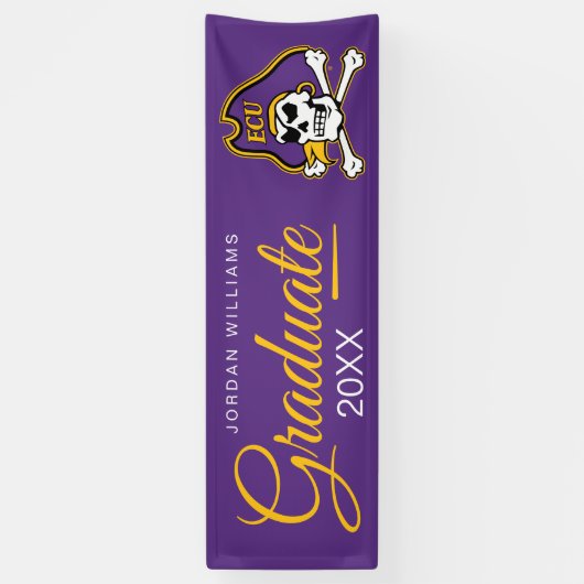 Universität East Carolina | ECU Piraten Banner (Vertikal)