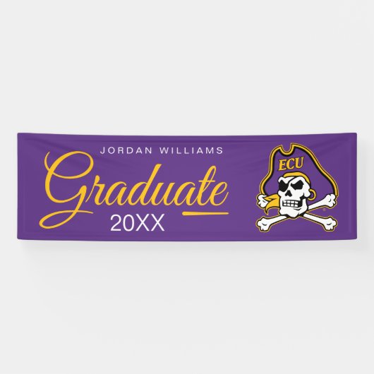 Universität East Carolina | ECU Piraten Banner (Horizontal)