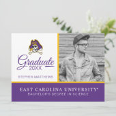 Universität East Carolina | ECU Piraten Einladung (Stehend Vorderseite)