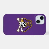 Universität East Carolina | ECU Piraten iPhone 15 Hülle (Rückseite (Horizontal))