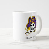 Universität East Carolina | ECU Piraten Jumbo-Tasse (Vorderseite Rechts)