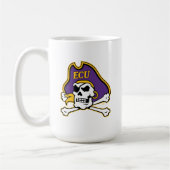 Universität East Carolina | ECU Piraten Kaffeetasse (Links)