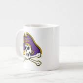 Universität East Carolina | ECU Piraten Kaffeetasse (Vorderseite Links)