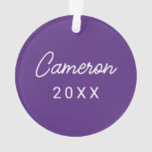 Universität East Carolina | ECU Piraten Ornament (Rückseite)