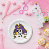 Universität East Carolina | ECU Piraten Pappteller (Party)