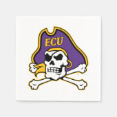 Universität East Carolina | ECU Piraten Serviette (Vorderseite)