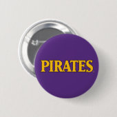 Universität East Carolina | Piraten Button (Vorne & Hinten)