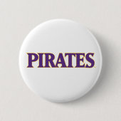 Universität East Carolina | Piraten Button (Vorderseite)