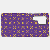 Universität East Carolina | Pirates Gold Pattern Samsung Galaxy Hülle (Rückseite (Horizontal))