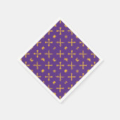 Universität East Carolina | Pirates Gold Pattern Serviette (Ecke)