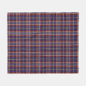 Universität Edinburgh Business School Tartan Fleecedecke (Vorderseite (Horizontal))