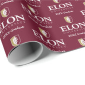Universität Elon | 20XX Graduate Geschenkpapier (Rolleneckpunkt)
