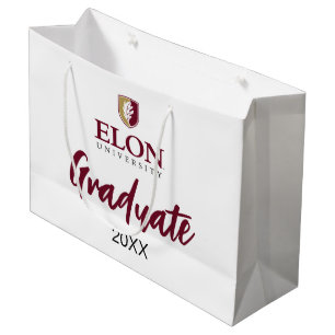 Universität Elon Abschluss 20XX Große Geschenktüte