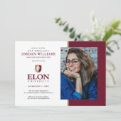 Universität Elon Ankündigung (Stehend Vorderseite)