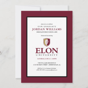 Universität Elon Ankündigung